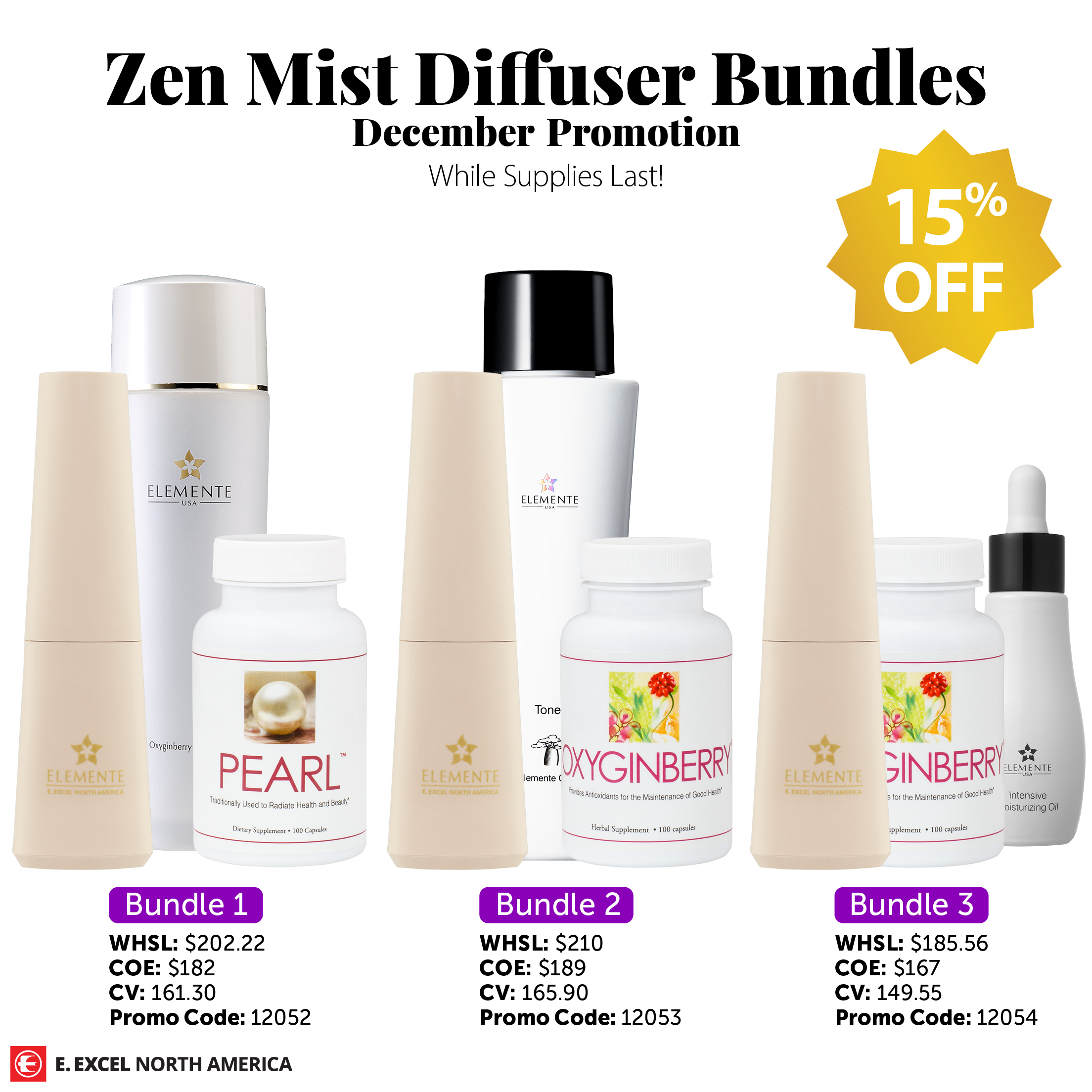 Zen Mist Diffuser Bundles Promotion